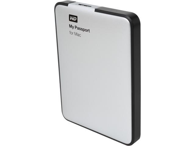 Wd 1tb silver my passport for mac portable external hard drive